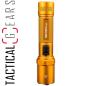 Preview: NEXTORCH P80B 2100 LUMEN EINSATZ LED TASCHENLAMPE, USB-C AKKULADEFUNKTION, GLASBRECHER AUS NANO KERAMIK - ORANGE