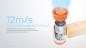 Preview: NITECORE NEF NANO MINI HANDVENTILATOR - ORANGE