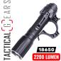 Preview: NEXTORCH TA30D 2200 LUMEN NEXT GENERATION TACTICAL LED FLASHLIGHT MIT LOCK-FUNKTION IM HECKSCHALTER, KOPF MIT NANO- KERAMIK GLASBRECHER und STROBOSKOPFUNKTION + FR-1 FÜHRUNGSRING