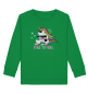 Mobile Preview: TDS LINE - UNISEX - KIDS - SWEATSHIRT - UNICORN - FRONT ONLY - Farbe: FRESH GREEN
