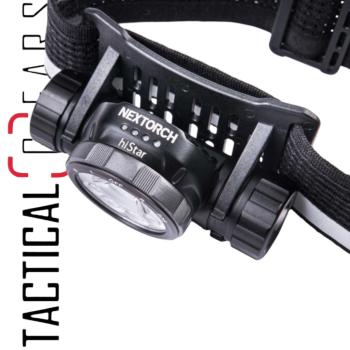NEXTORCH hiSTAR - ULTRALEICHTE WIEDERAUFLADBARE LED STIRNLAMPE MIT 2300 LUMEN, 256 METER LEUCHTWEITE UND MEHREREN LICHTQUELLEN