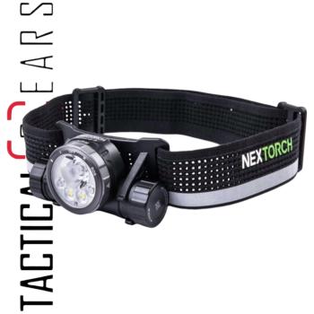 NEXTORCH hiSTAR - ULTRALEICHTE WIEDERAUFLADBARE LED STIRNLAMPE MIT 2300 LUMEN, 256 METER LEUCHTWEITE UND MEHREREN LICHTQUELLEN