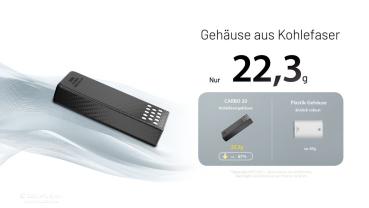 NITECORE  POWERBANK CARBO20 - 20000MAH - BLAU