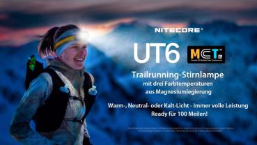 NITECORE UT6 STIRNLAMPE 1600 LUMEN - NL1840R - PURPLE