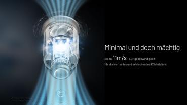 NITECORE NEF01 HANDVENTILATOR - GRAU