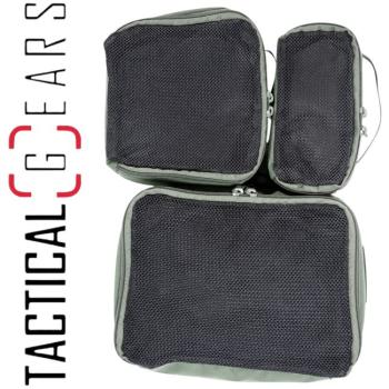 RAUZEUG ORGANIZER CUBES - GRÜN