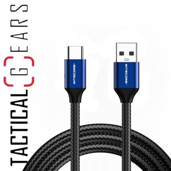 NITECORE UAC20 AUF USB-C LADEKABEL - LÄNGE CA. 1 METER
