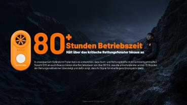 NITECORE ELEKTRONISCHES NOTSIGNAL NWE10 - ORANGE