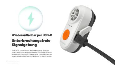 NITECORE ELEKTRONISCHES NOTSIGNAL NWE10 - ORANGE