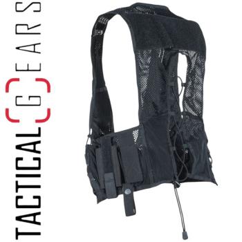 SNIGEL SNIGELDESIGN COVERT SURVEILLANCE VEST - SCHWARZ