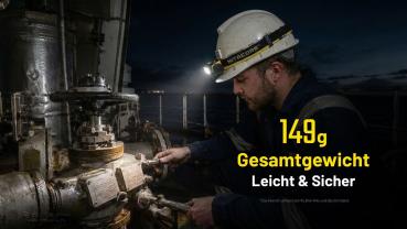NITECORE WORKLIGHT STIRNLAMPE NWH20 FOKUSSIERBAR - SCHWARZ