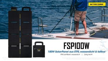 NITECORE FSP100W 100W IPX5 SOLARPANEL
