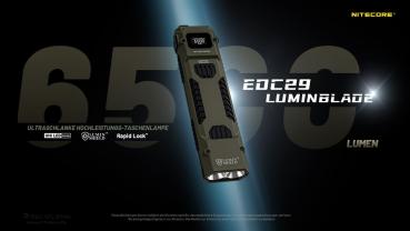 NITECORE EDC29 LUMINBLADE 6500 LUMEN - SONDEREDITION OLIV