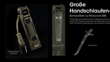 NITECORE EDC29 LUMINBLADE 6500 LUMEN - SONDEREDITION OLIV