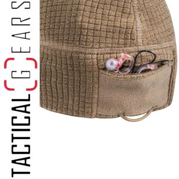 HELIKON-TEX RANGE BEANIE CAP GRID FLEECE COYOTE