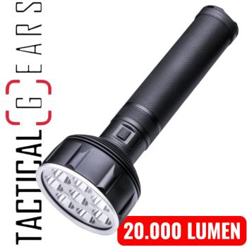 NEXTORCH SAINT TORCH 31 PROFESSIONELLER SUCHSCHEINWERFER MIT HOCHLEISTUNGSAKKU UND MAX. 20.000 LUMEN