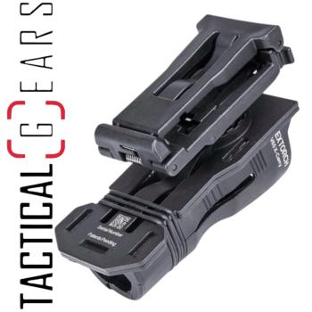 NEXTORCH V65 TASCHENLAMPEN HOLSTER 360GRAD DREHBAR, GÜRTELCLIP MIT BREITENREDUKTION