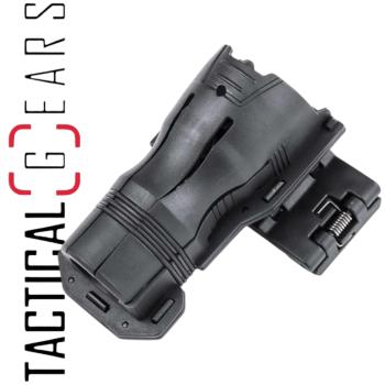 NEXTORCH V65 TASCHENLAMPEN HOLSTER 360GRAD DREHBAR, GÜRTELCLIP MIT BREITENREDUKTION