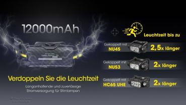 NITECORE CARBON BATTERY 12K EXTENSION KIT