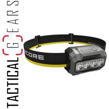 NITECORE HA23 UHE 600 LUMEN SCHWARZ