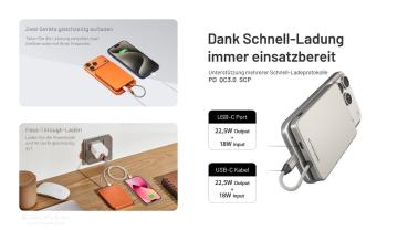 NITECORE POWERBANK POCKET5 5000mAh BLAU