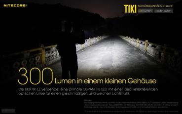 NITECORE TIKI LE 300 LUMEN
