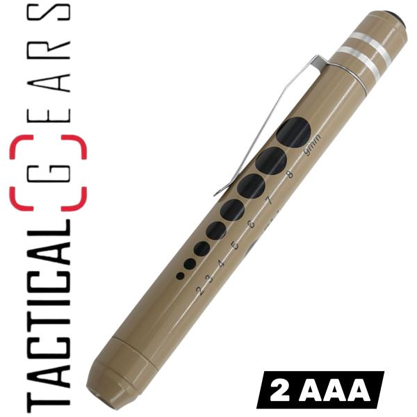 RHINO RESCUE REUSABLE LED PENLIGHT DIAGNOSTIKLEUCHTE COYOTE