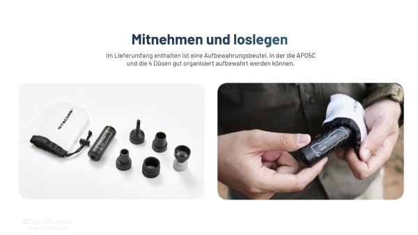 NITECORE AP05C MINIPUMPE