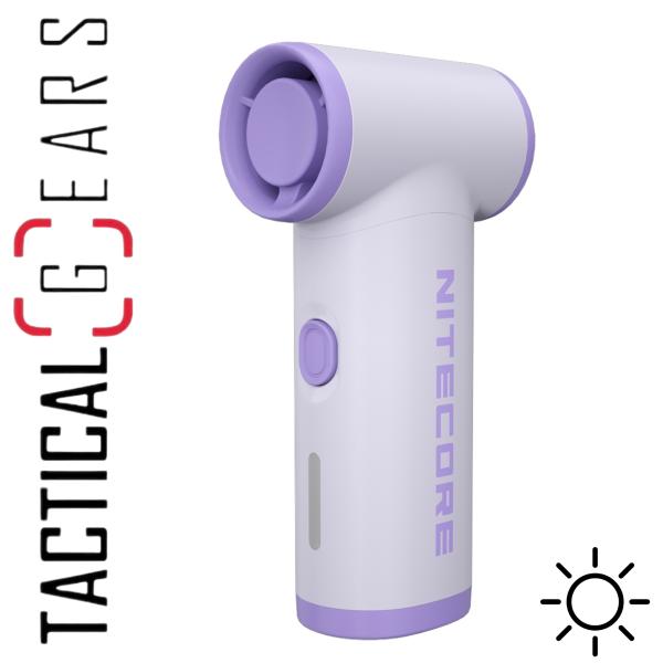 NITECORE NEF NANO MINI HANDVENTILATOR - VIOLETT