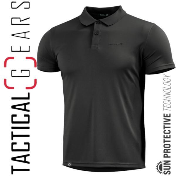 PENTAGON ANASSA POLO SHIRT SCHWARZ