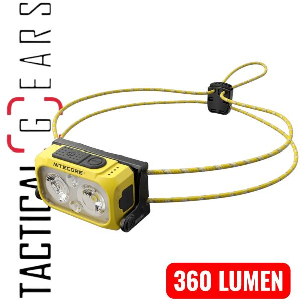 NITECORE NU21 360 LUMEN - GELB
