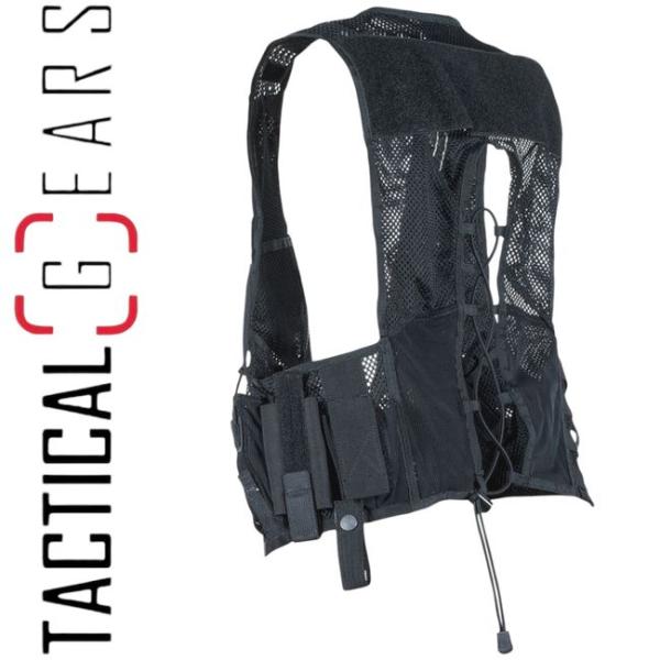 SNIGEL SNIGELDESIGN COVERT SURVEILLANCE VEST - SCHWARZ