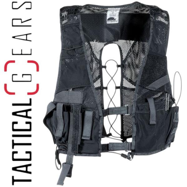 SNIGEL SNIGELDESIGN COVERT SURVEILLANCE VEST - SCHWARZ