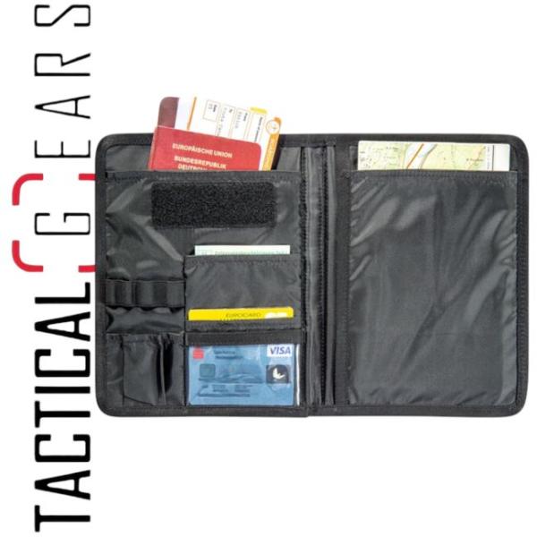 TASMANIAN TIGER TT NOTEPAD SLEEVE A5 - NOTIZBUCH HÜLLE - SCHWARZ