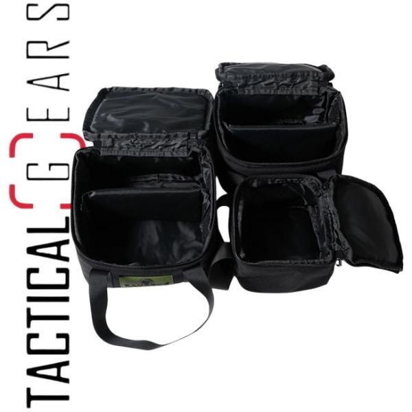RAUZEUG AMMO POUCH SET 3TLG - SCHWARZ