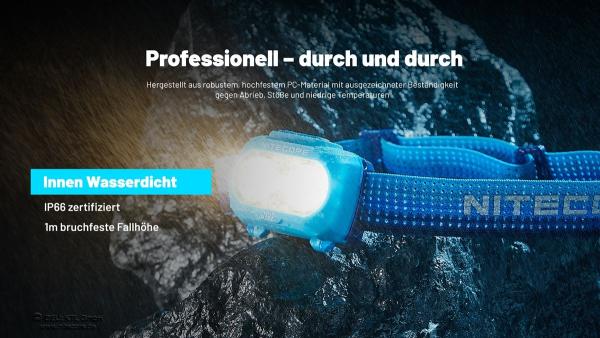 NITECORE UT27 MB -  800 LUMEN WEIßLICHT UND 150 LUMEN RITLICHT