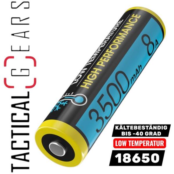 NITECORE 18650 3500MAH LOW TEMPERATURE LI-LON AKKU LTHP