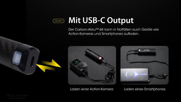 NITECORE CARBON BATTERY™ 6K 6000mAh