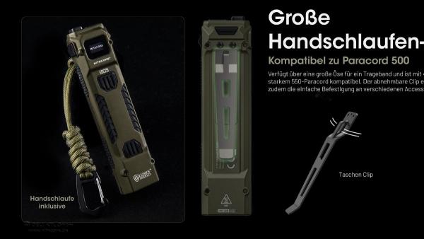 NITECORE EDC29 LUMINBLADE 6500 LUMEN - SONDEREDITION OLIV