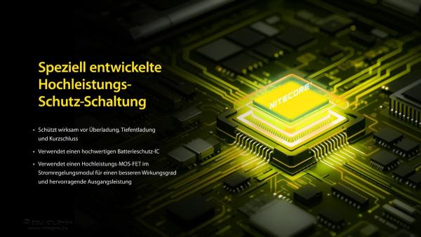  NITECORE 18650 4000MAH ALLWETERFÄHIGER LI-LON AKKU - NL1840AW
