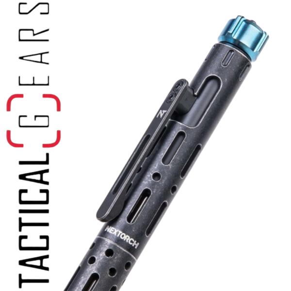 NEXTORCH NP21Ti TITAN TACTICAL PEN  GLASBRECHER, KUBOTAN UND KUGELSCHREIBER