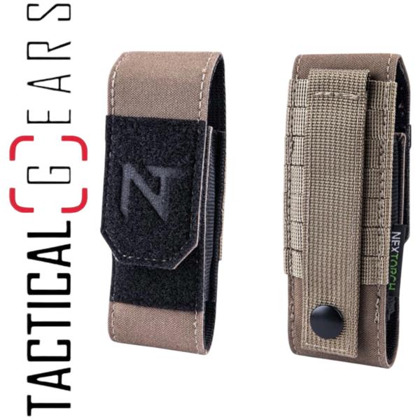NEXTORCH V18 NYLON HOLSTER BRAUN FÜR TA70, MT10, MT20, MT20RE, MT20BE UND MT20BK