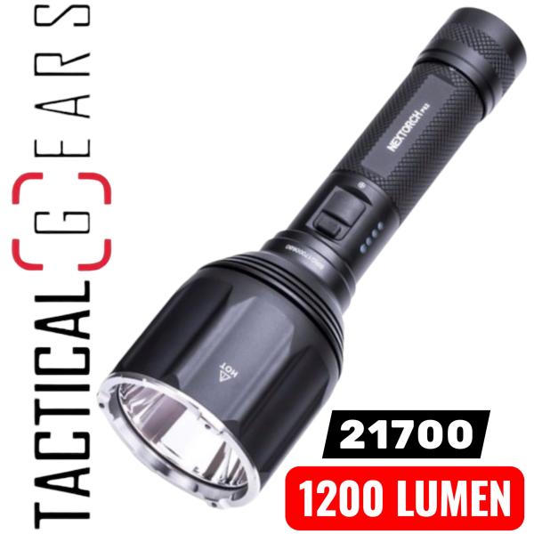 NEXTORCH P82 1.100 METER LEUCHTWEITE DIENST-TASCHENLAMPE 1200 LUMEN