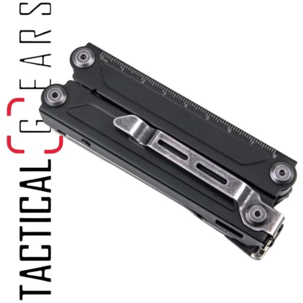 NEXTORCH PIONEER MT20BK "BLACK EDITION" - MULTITOOL 14in1 WERKZEUG & SCHNEIDER FÜR KUNSTOFF-HANDFESSELN