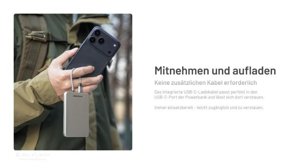 NITECORE POWERBANK POCKET5 5000mAh BLAU