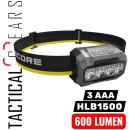 NITECORE HA23 UHE 600 LUMEN - SCHWARZ