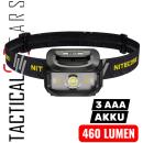 NITECORE NU35 DUAL POWER 460 LUMEN - SCHWARZ
