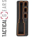 RAUZEUG MODULAR 1-PISTOL INSERT - SCHWARZ/ORANGE