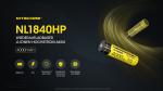 NITECORE 18650 4000mAh LI-LON AKKU NL1840HP