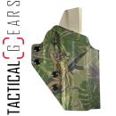 BLACK TRIDENT® OWB HOLSTER "THOR" G17/19 GEN3-4 RECHTSHÄNDIG SEXY HAWAII (by VENTUMGEAR) OHNE MONTAGE